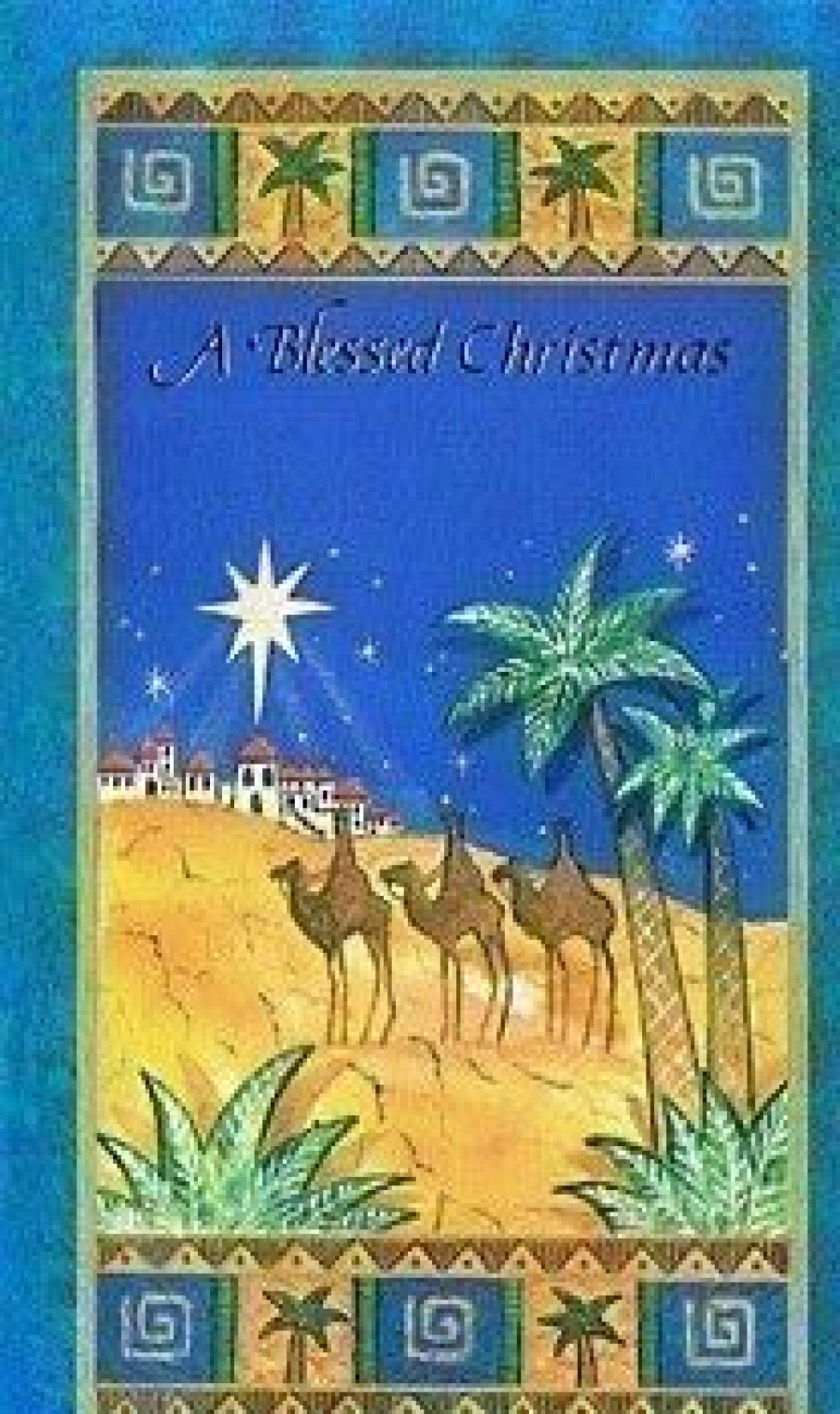 Greeting Cards * | New Hi A Blessed Christmas