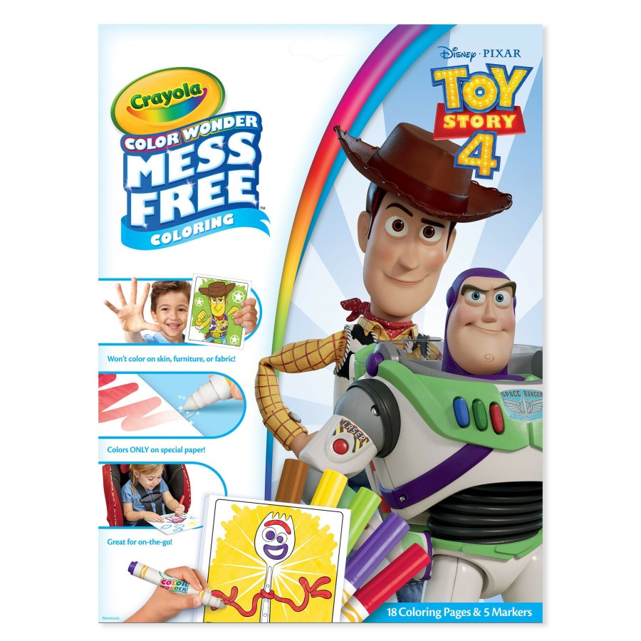 Art & Craft Toys * | New Crayola Colour Wonder Toy Story 4