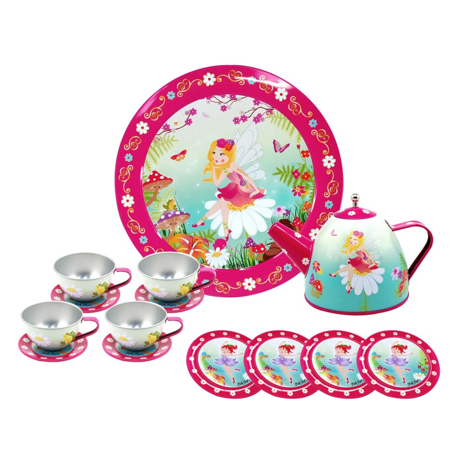 Girls Toys * | Cheapest Hi Pink Poppy Forest Fairy Tea Set