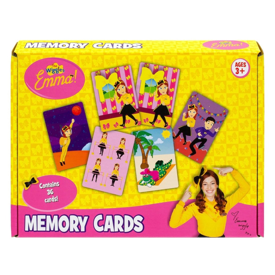 Family Games * | Outlet The Wiggles Emma Memory Cards