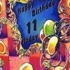 Greeting Cards * | Buy Hi 11Th Birthday Boy Party Time