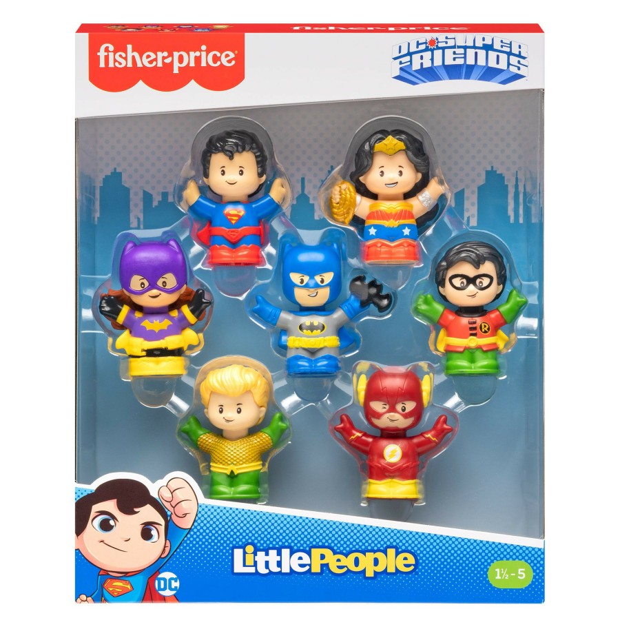 Boys Toys * | Top 10 Fisher Price Toys Fisher Price Little People Dc Super Friends