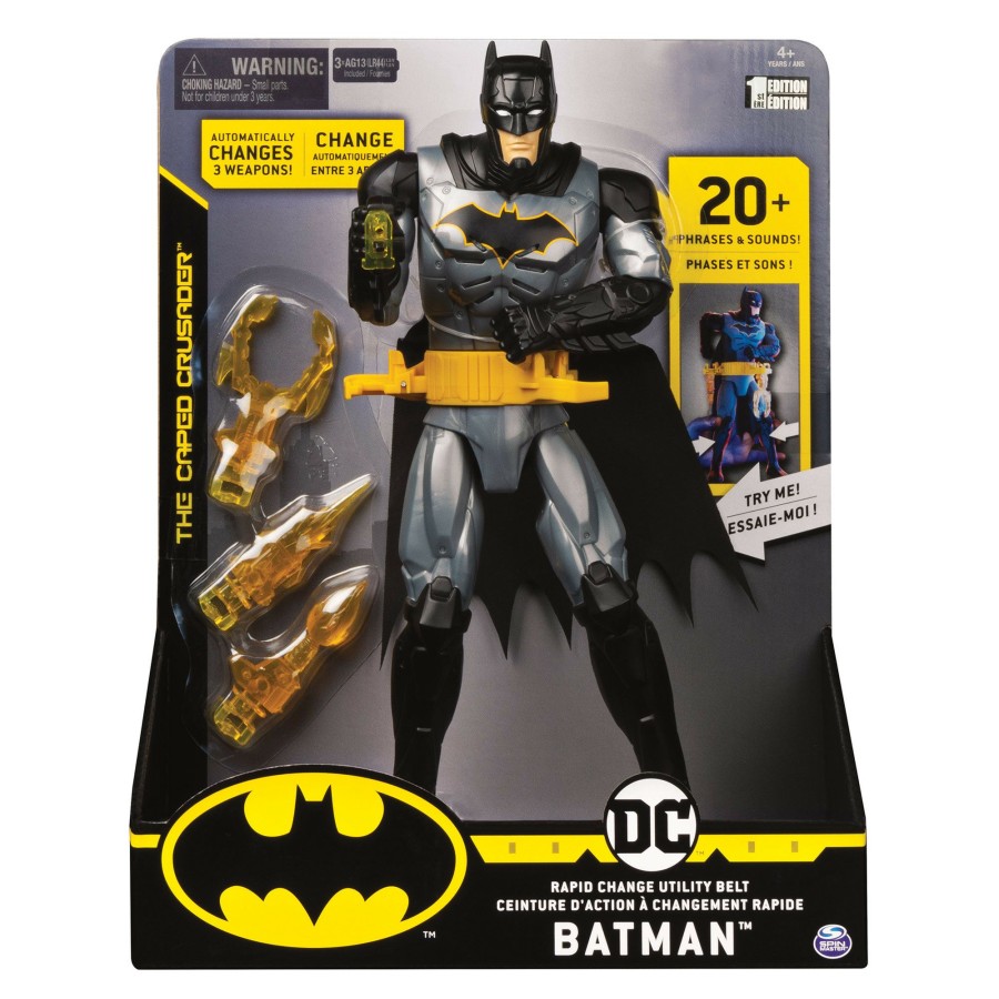 Boys Toys * | Flash Sale Dc Comics 30Cm Batman Rapid Change Utility Belt