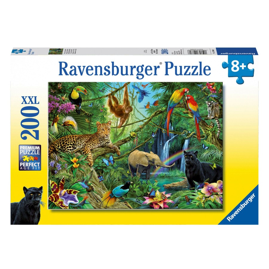 Age Group * | Hot Sale Ravensburger Animals In The Jungle 200 Xxl Pieces