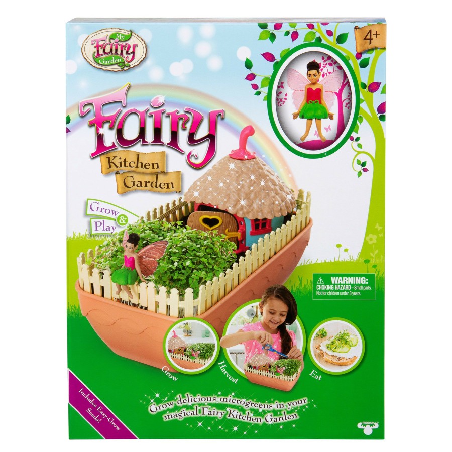 Girls Toys * | Best Pirce My Fairy Garden Fairy Kitchen Garden