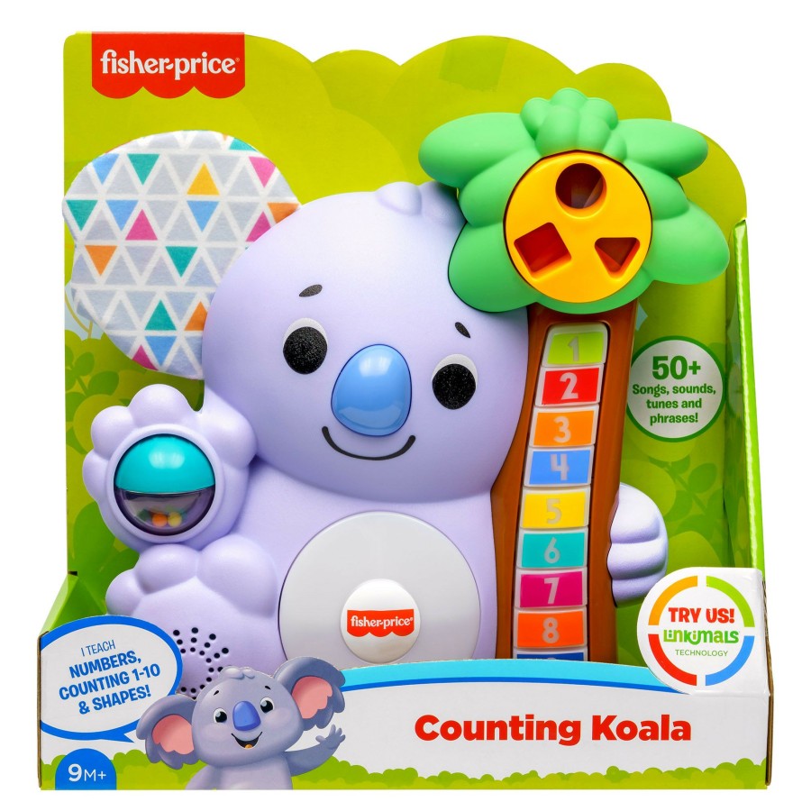 Girls Toys * | Top 10 Fisher Price Toys Fisher Price Linkimals Counting Koala