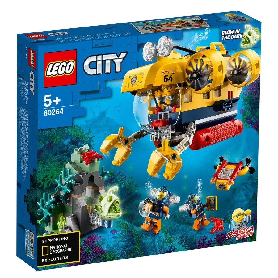 Boys Toys * | Flash Sale Lego Toys Lego City 60264 Ocean Exploration Submarine