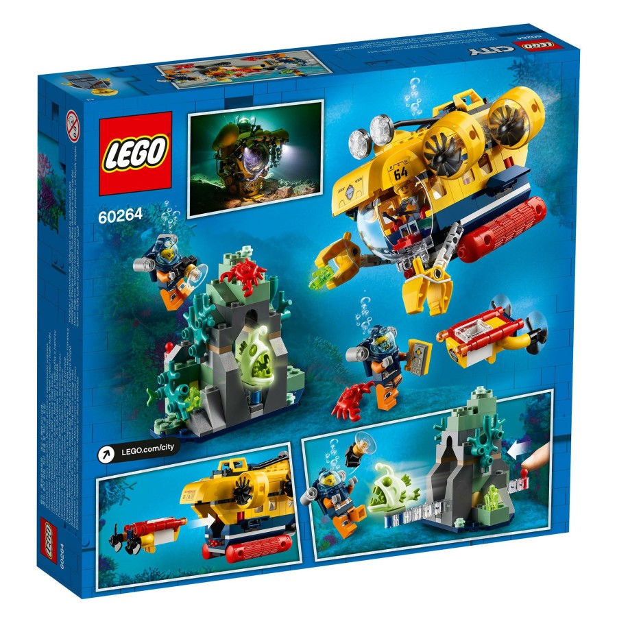 Boys Toys * | Flash Sale Lego Toys Lego City 60264 Ocean Exploration Submarine