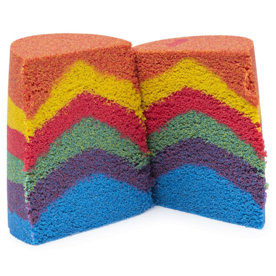 Art & Craft Toys * | Buy Spin Master Kinetic Sand Rainbow Mix Set