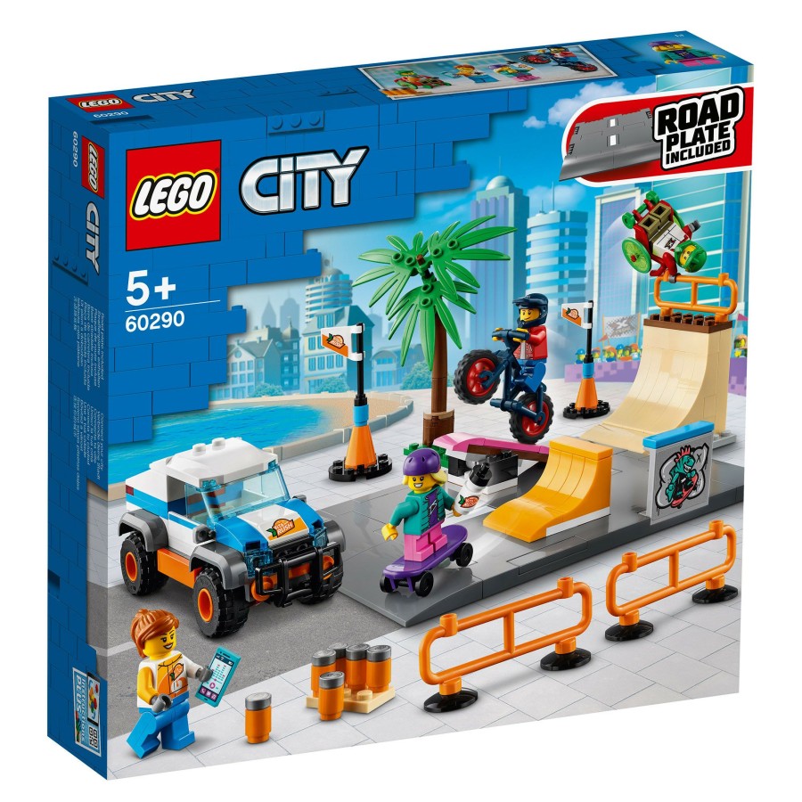 Boys Toys * | Promo Lego Toys Lego City 60290 Skate Park