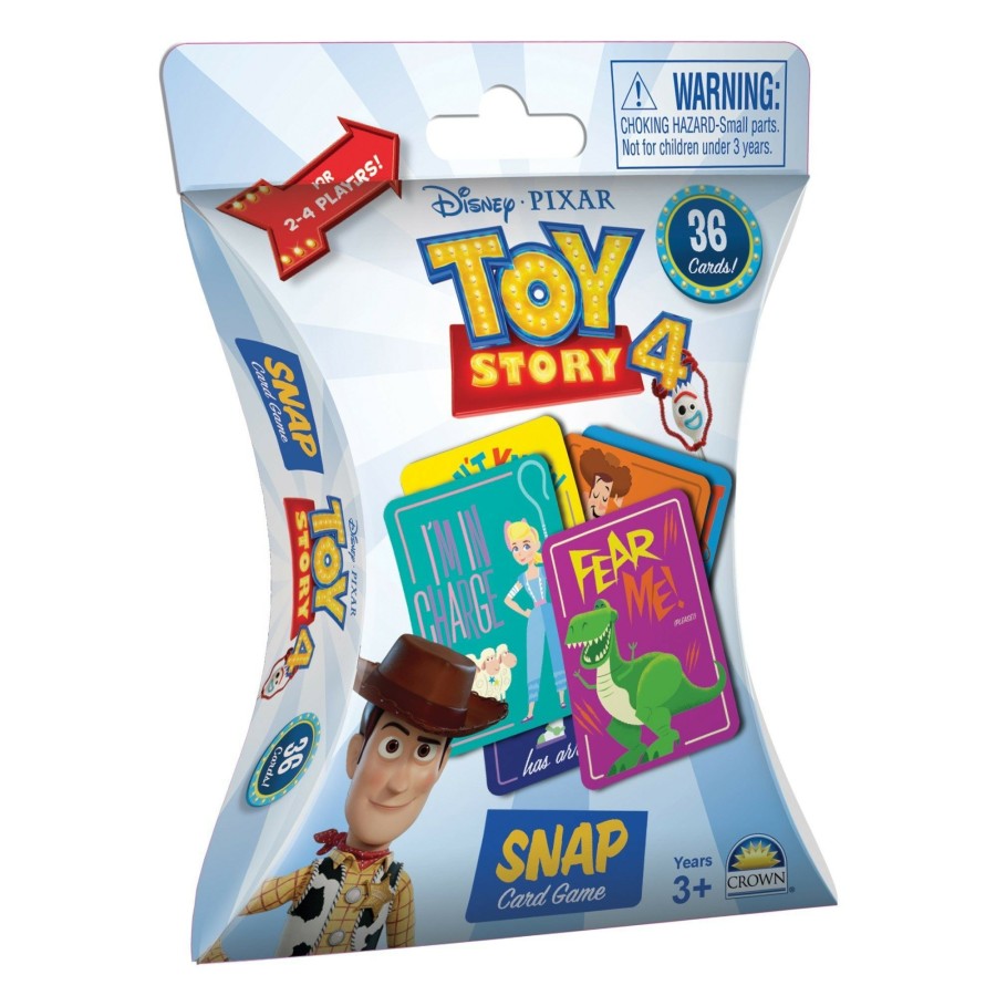 Family Games * | Hot Sale Toy Story 4 Snap Card Game