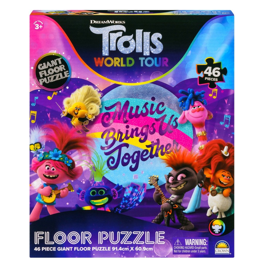 Age Group * | Budget Dreamworks Trolls World Tour 46-Piece Floor Puzzle