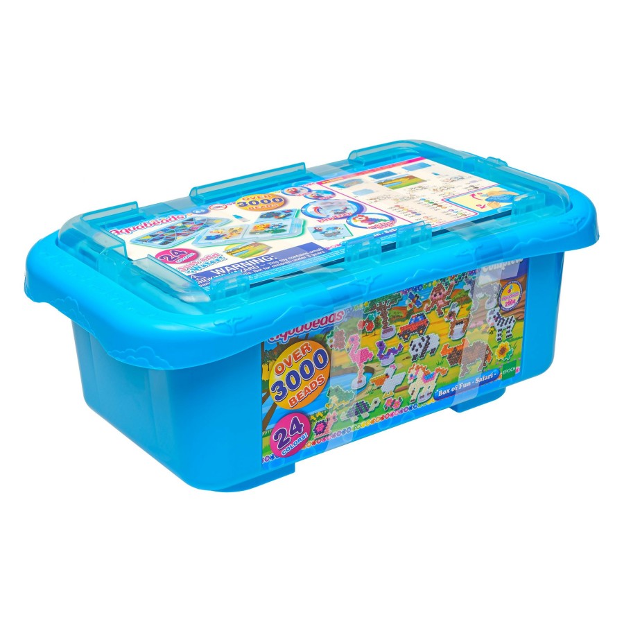 Art & Craft Toys * | Brand New Hi Aquabeads Box Of Fun Safari