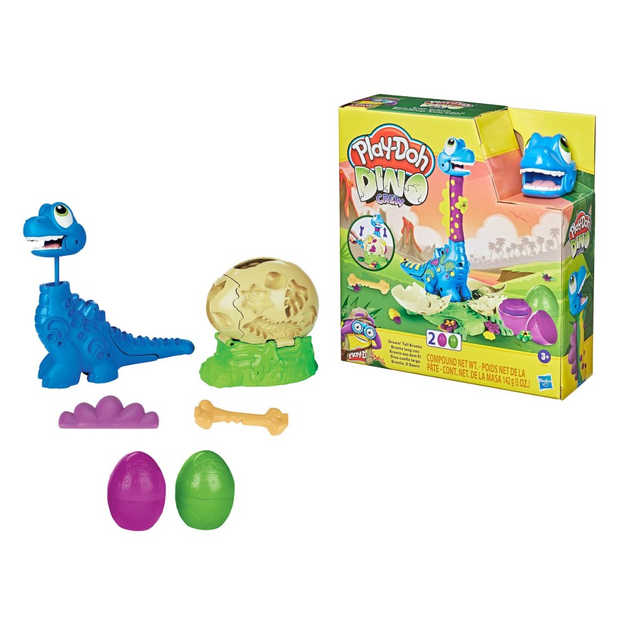 Art & Craft Toys * | Best Pirce Play-Doh Toys Play-Doh Dino Crew Growin' Tall Bronto