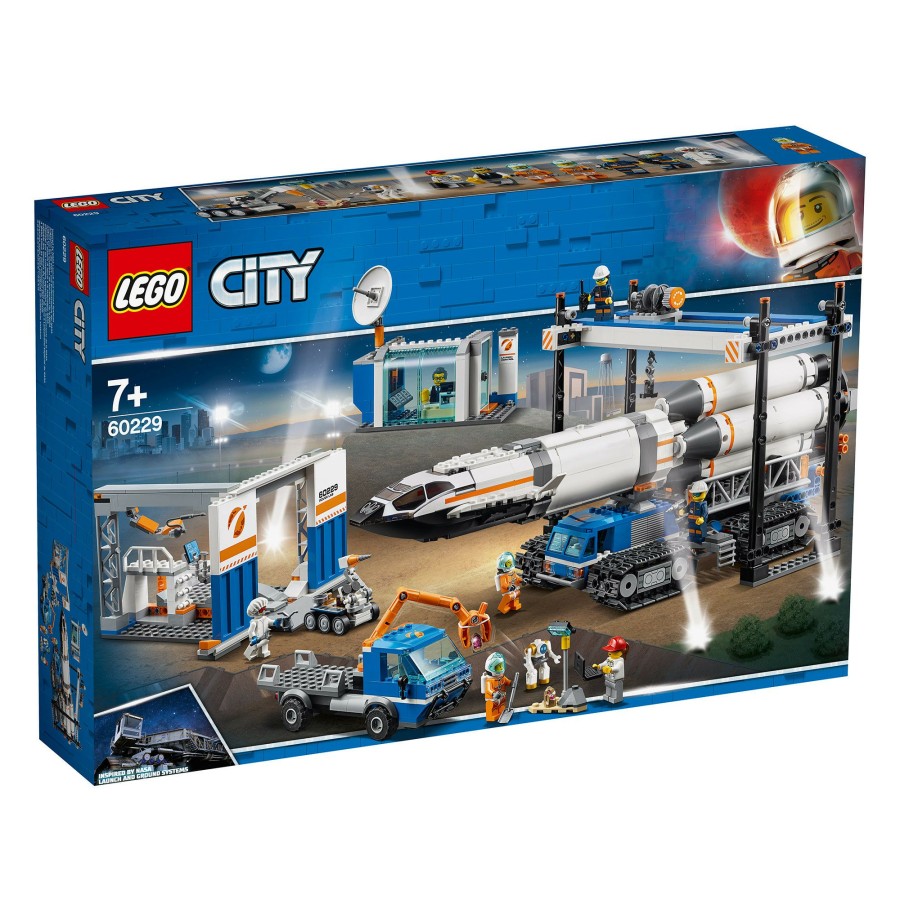 Boys Toys * | Best Deal Lego Toys Lego City 60229 Rocket Assembly & Transport