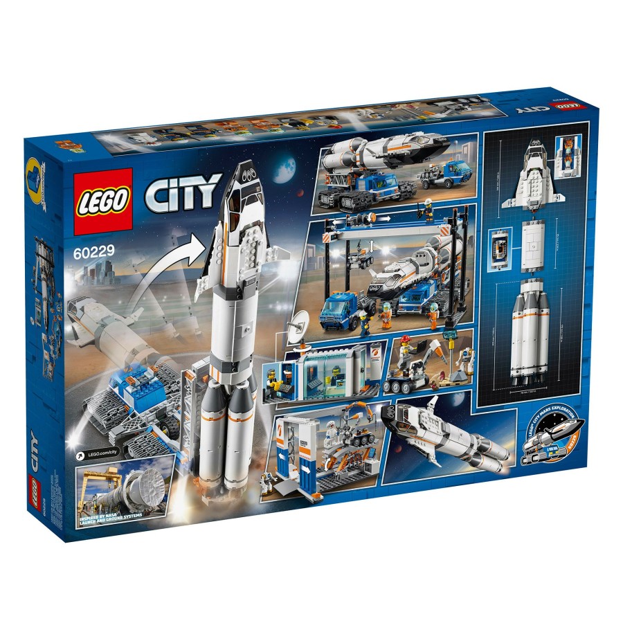 Boys Toys * | Best Deal Lego Toys Lego City 60229 Rocket Assembly & Transport