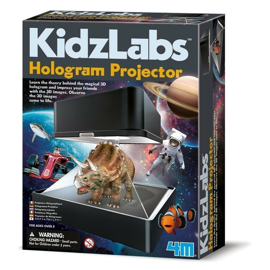 Novelties * | Brand New 4M Toys 4M Kidz Labs Hologram Projector