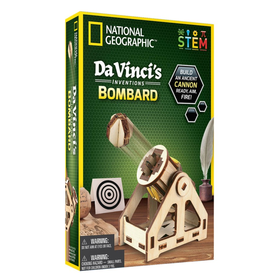 Girls Toys * | Cheapest National Geographic Da Vinci'S Inventions Bombard