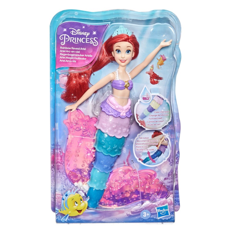 Girls Toys * | Hot Sale Disney Princess Disney Princess Rainbow Reveal Ariel