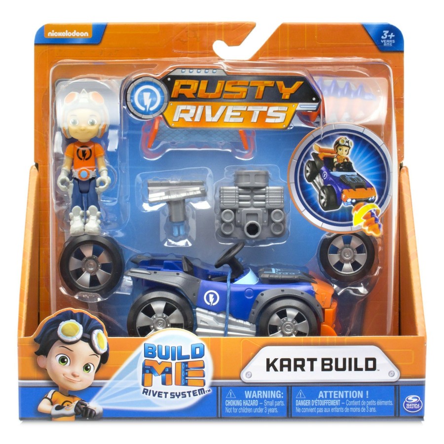 Boys Toys * | Hot Sale Rusty Rivets Vehicle Build Pack Kart Build