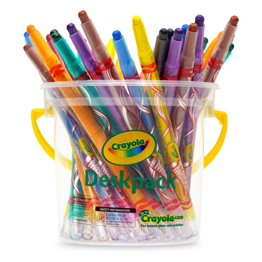 Art & Craft Toys * | Brand New Crayola Twistables Crayon Deskpack 32 Pack