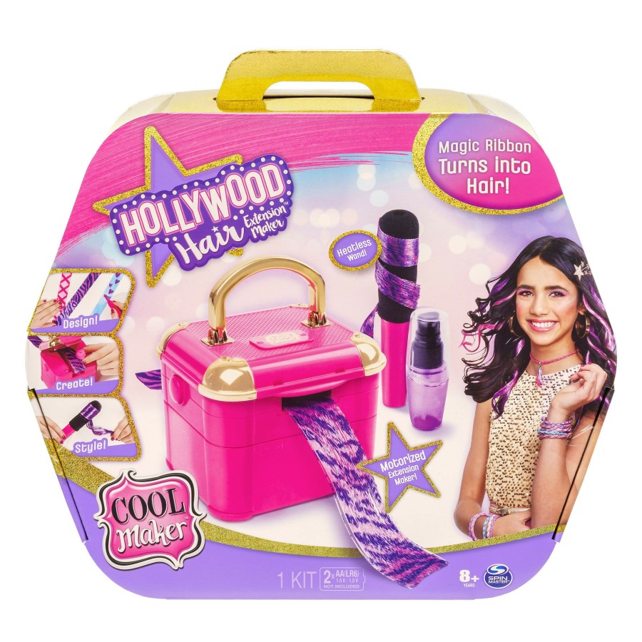 Girls Toys * | Flash Sale Spin Master Cool Maker Hollywood Hair Extension Maker