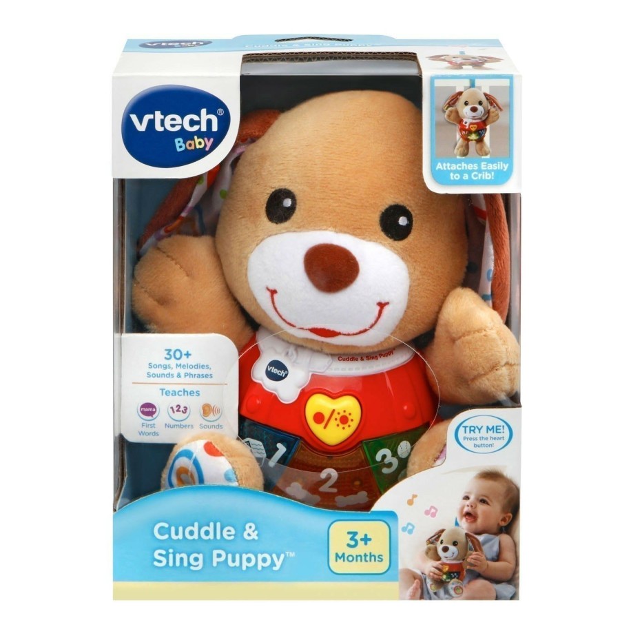 Soft Toys * | Discount Vtech Baby Little Singing Puppy Brown