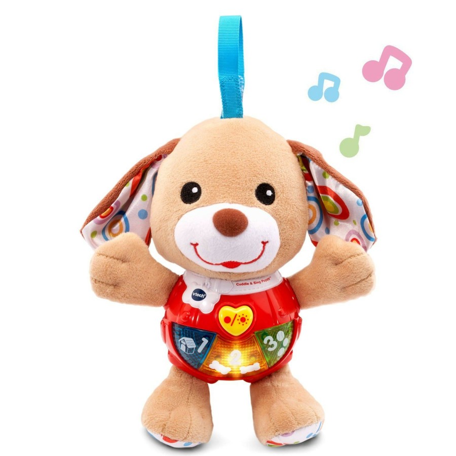 Soft Toys * | Discount Vtech Baby Little Singing Puppy Brown