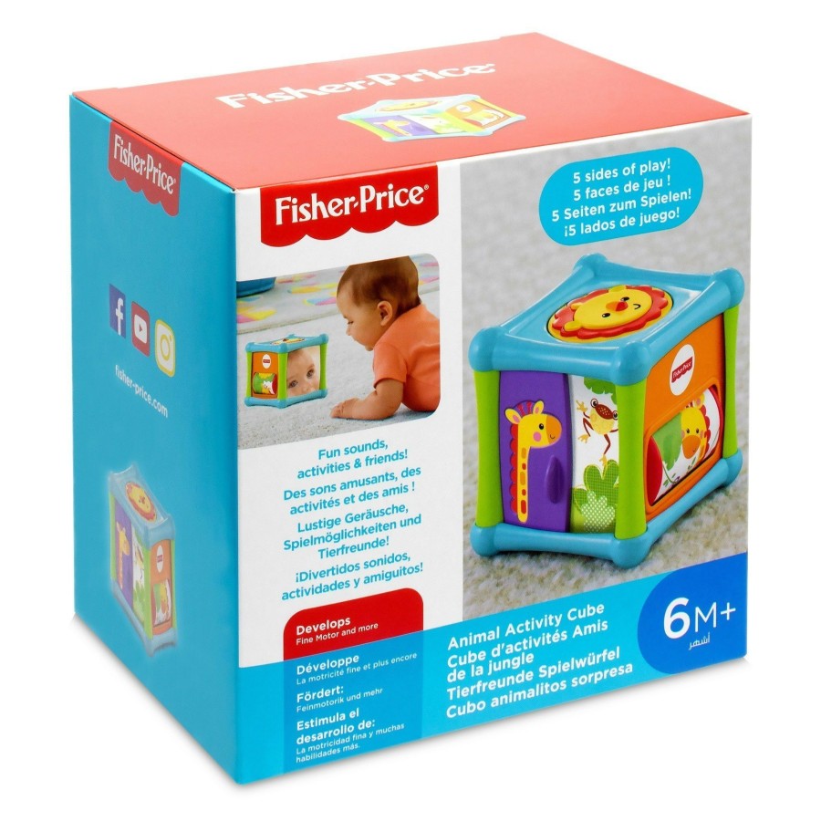 Age Group * | Best Deal Fisher Price Toys Fisher Price Animal Acitvity Cube