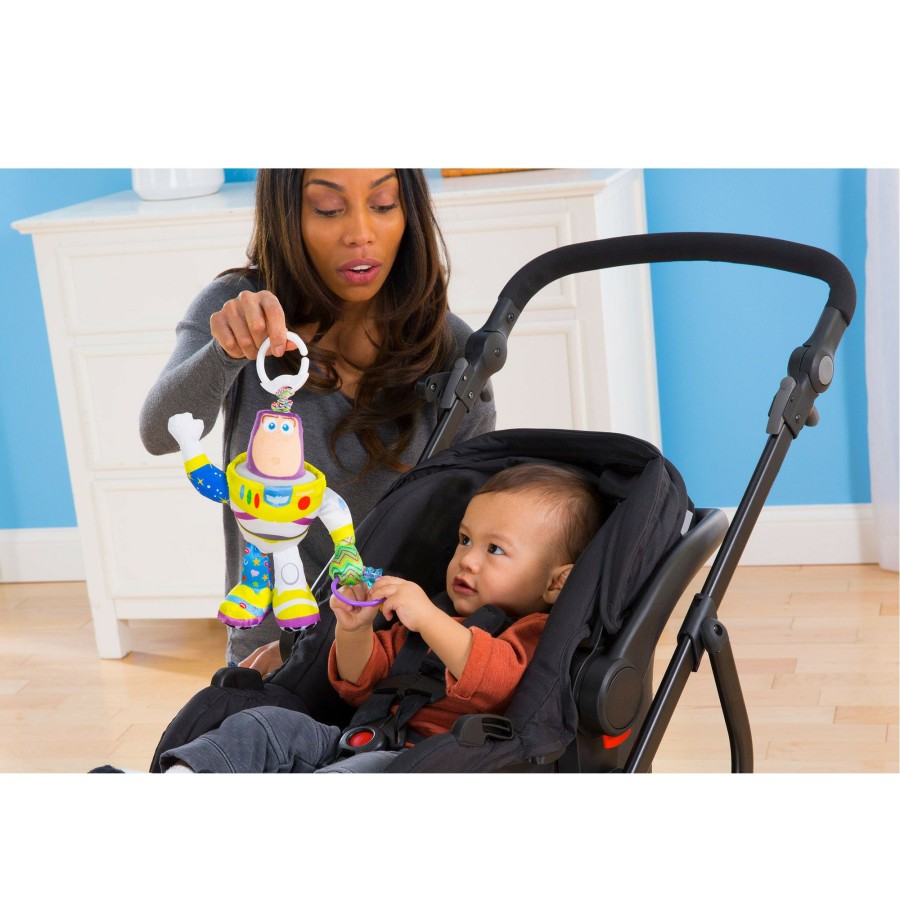 Soft Toys * | Best Deal Lamaze Toy Story Clip & Go Buzz