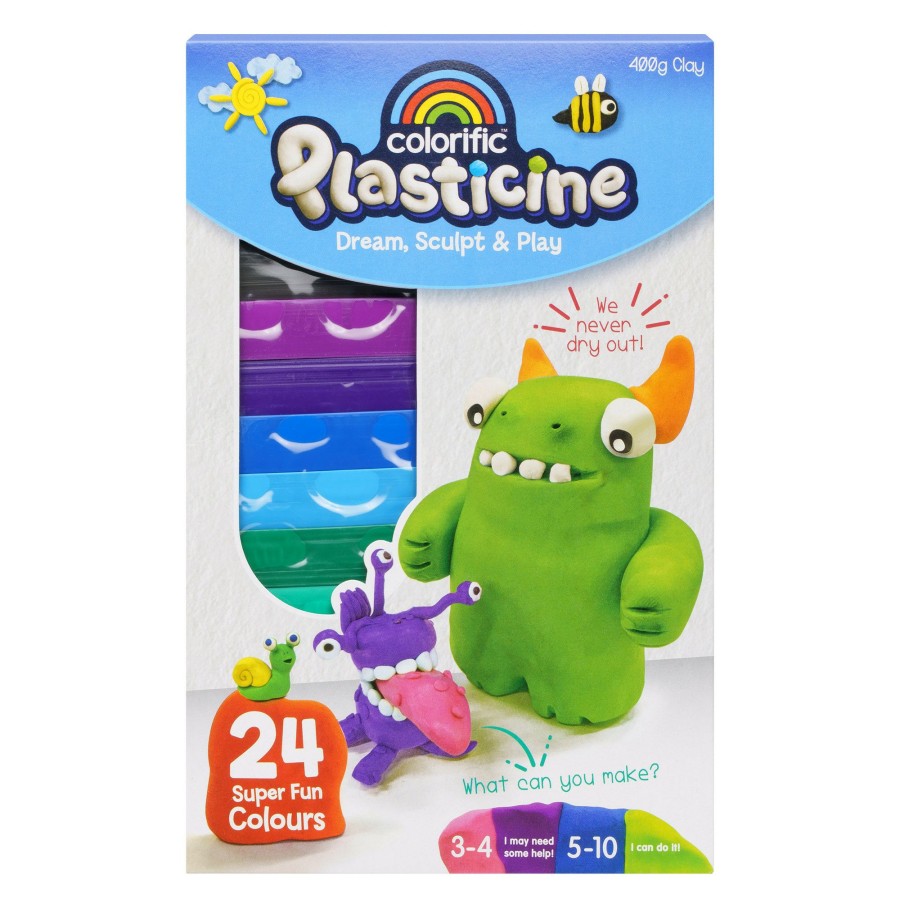 Art & Craft Toys * | New Plasticine 24 Colour Max