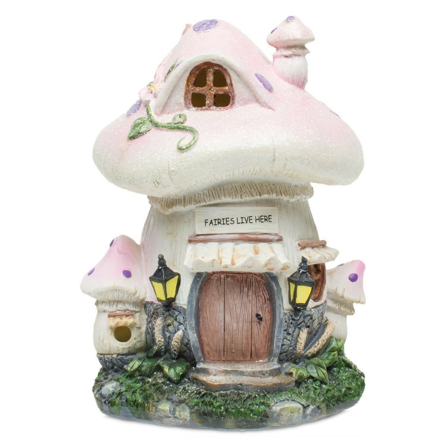 Girls Toys * | Top 10 Hi Chloe'S Garden Fairy Night Light Fairy House