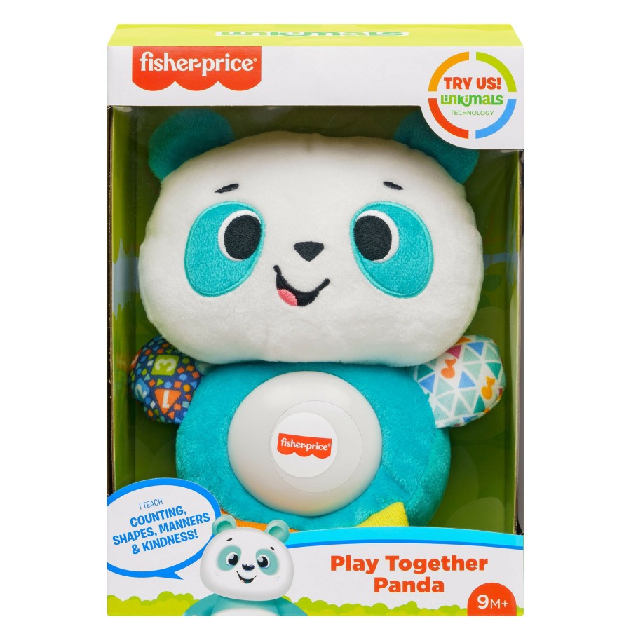 Soft Toys * | Discount Fisher Price Toys Fisher Price Linkimals Play Together Panda