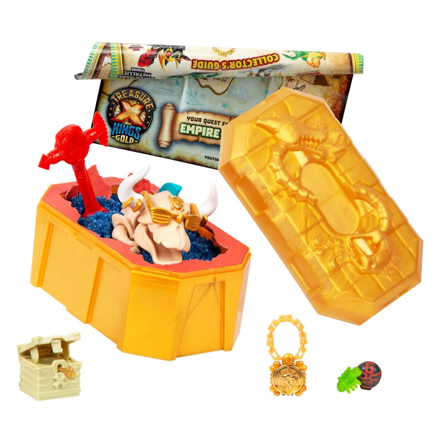 Novelties * | Best Reviews Of Moose Toys Treasure X King'S Gold Mystical Beast Pack