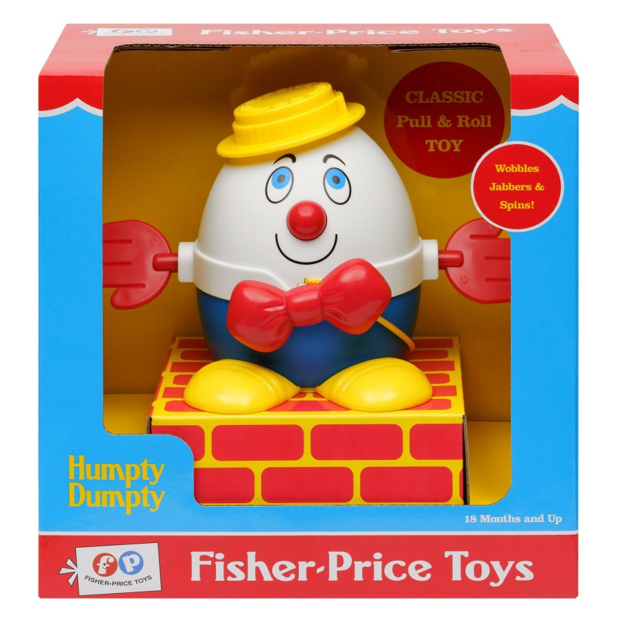 Age Group * | Deals Fisher Price Toys Fisher-Price Classic Humpty Dumpty Pull Along