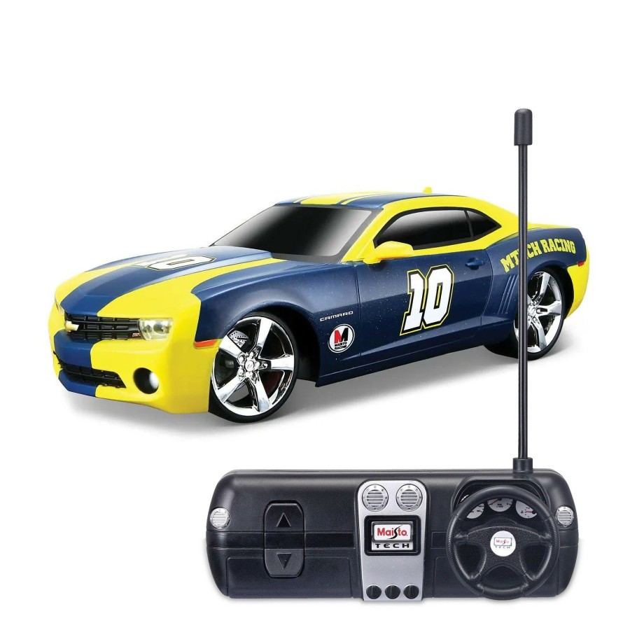 Boys Toys * | Best Sale Maisto Tech 1/24 Scale 2010 Chevrolet Camaro Ss Rs Blue