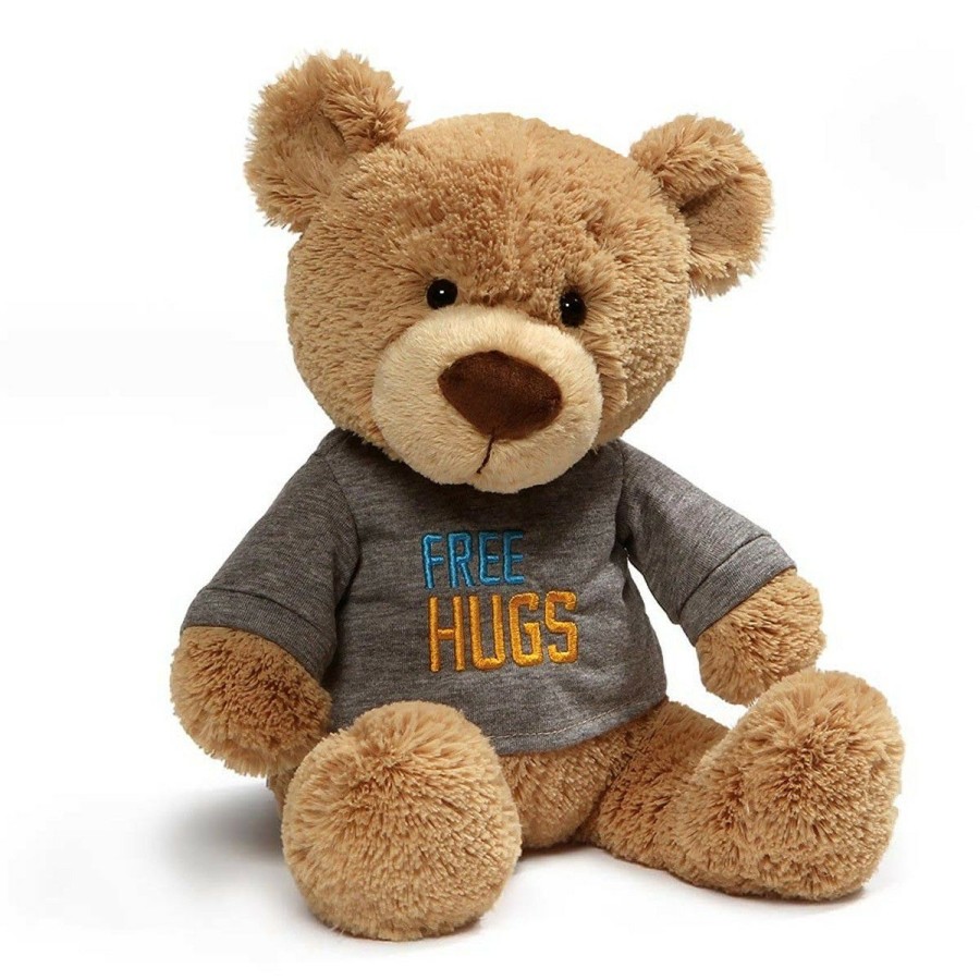 Soft Toys * | Buy Gund Free Hugs T-Shirt Bear