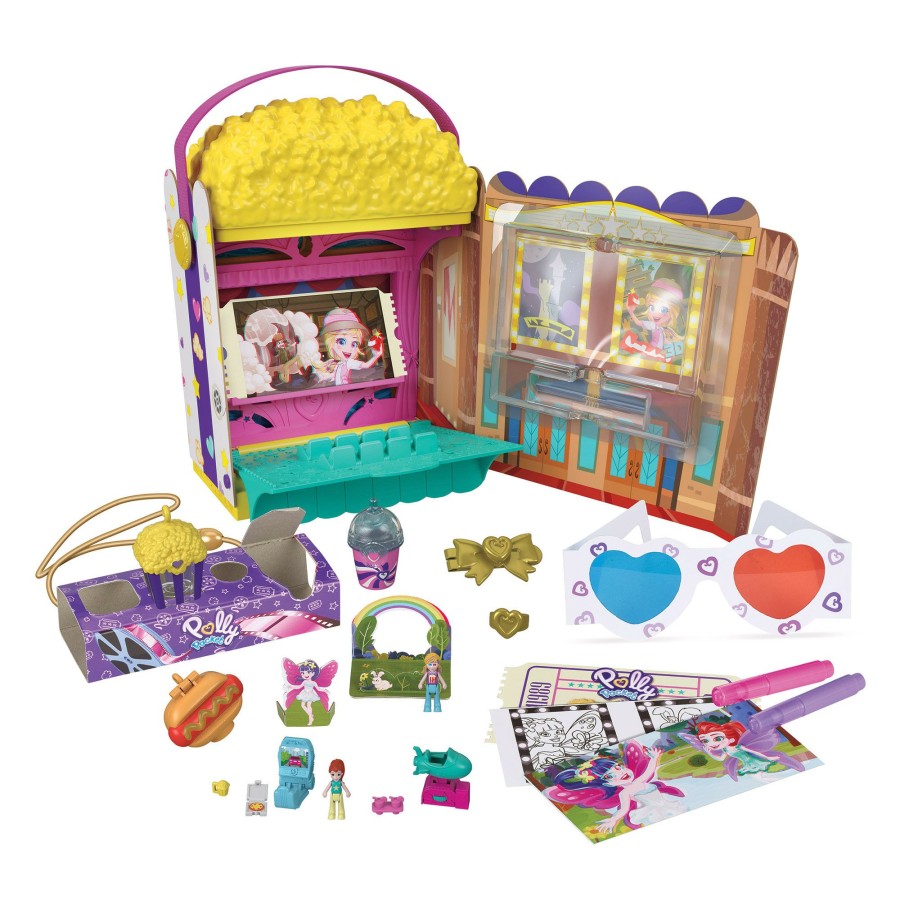 Girls Toys * | Outlet Mattel Toys Polly Pocket Un-Box-It