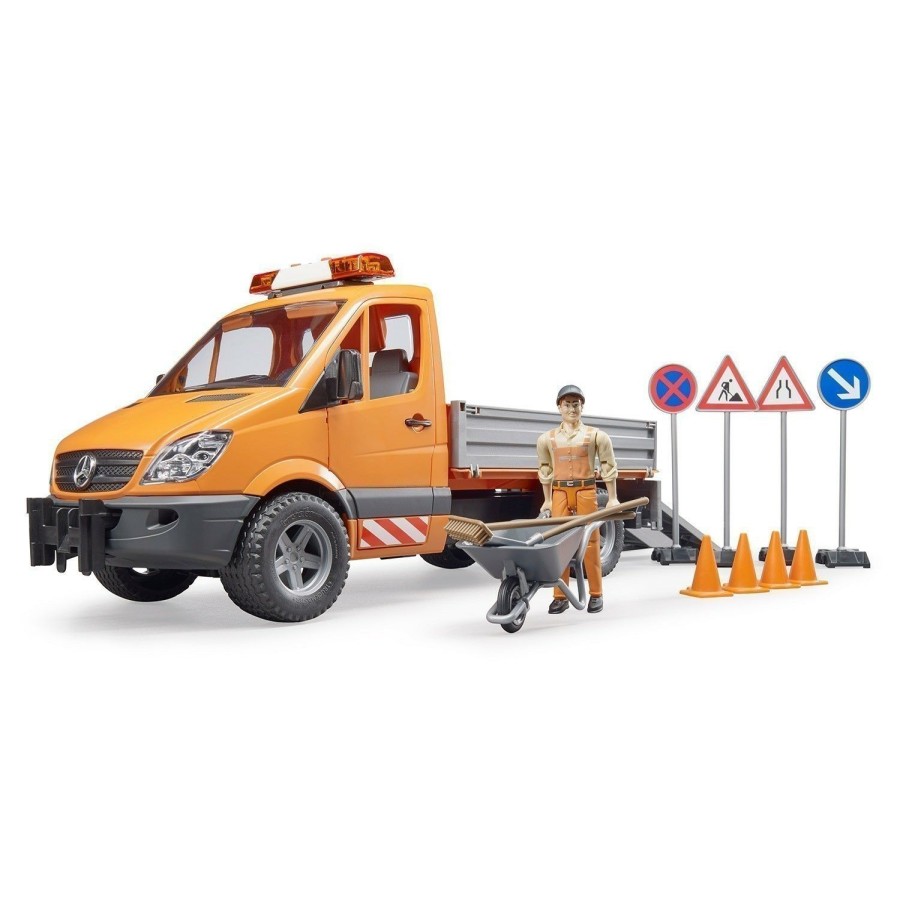 Boys Toys * | Coupon Bruder Toys Bruder Mb Sprinter With Accessories