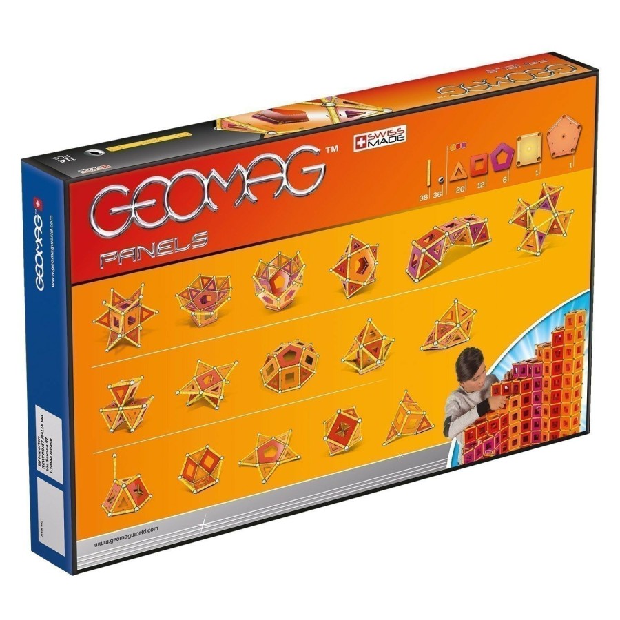 Boys Toys * | New Geomag Toys Geomag Panels 114 Piece Set