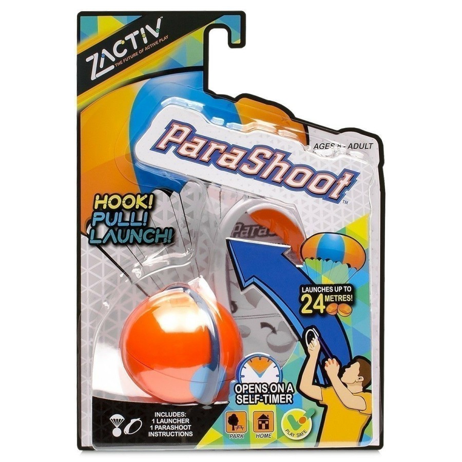 Boys Toys * | Buy Colorific Zactiv Toys Parashoot