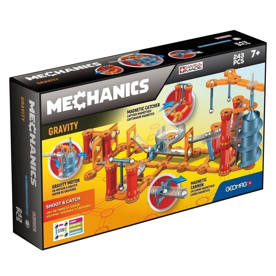 Boys Toys * | Coupon Geomag Toys Geomag Mechanics Gravity 243 Piece Set