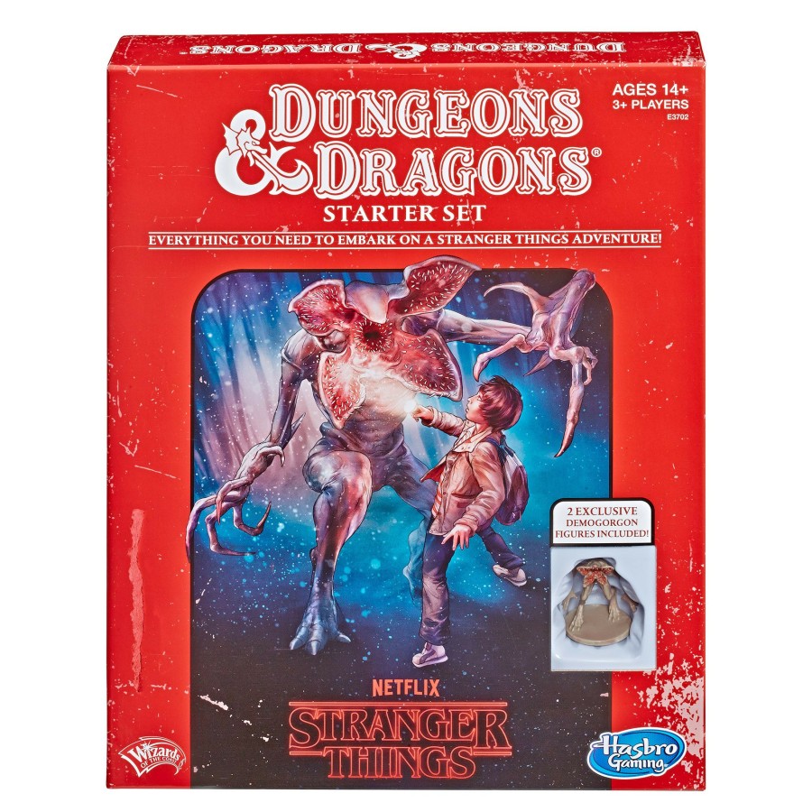 Family Games * | Budget Hasbro Stranger Things Dungeons & Dragons Starter Set