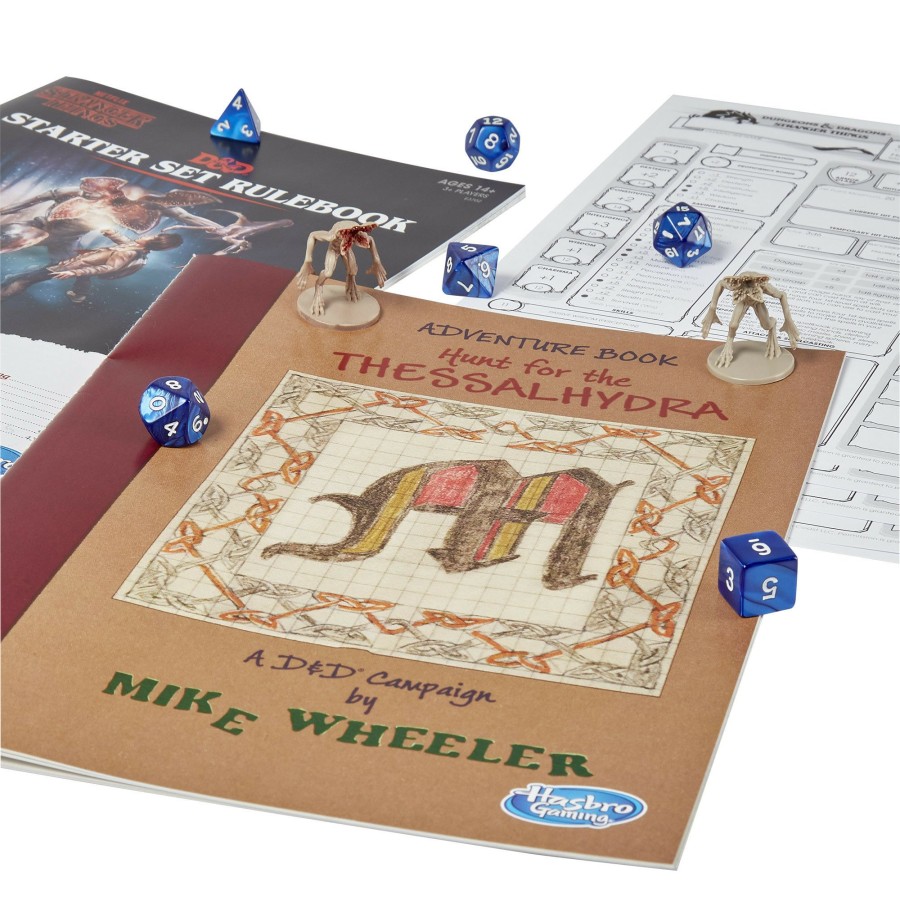 Family Games * | Budget Hasbro Stranger Things Dungeons & Dragons Starter Set