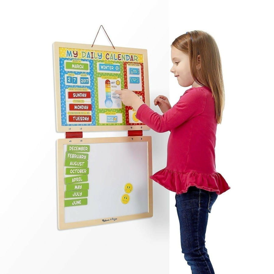 Age Group * | Cheap Melissa And Doug Toys Melissa And Doug My Magnetic Daily Calendar