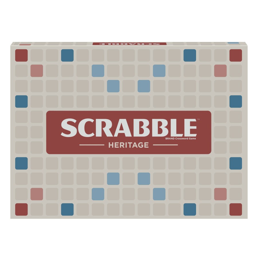 Family Games * | Buy Mattel Toys Scrabble Heritage Board Game