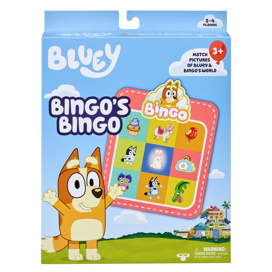 Family Games * | Best Deal Moose Toys Bluey Bingo'S Bingo Game