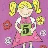 Greeting Cards * | Best Reviews Of Hi 5Th Birthday Girl Special Wish