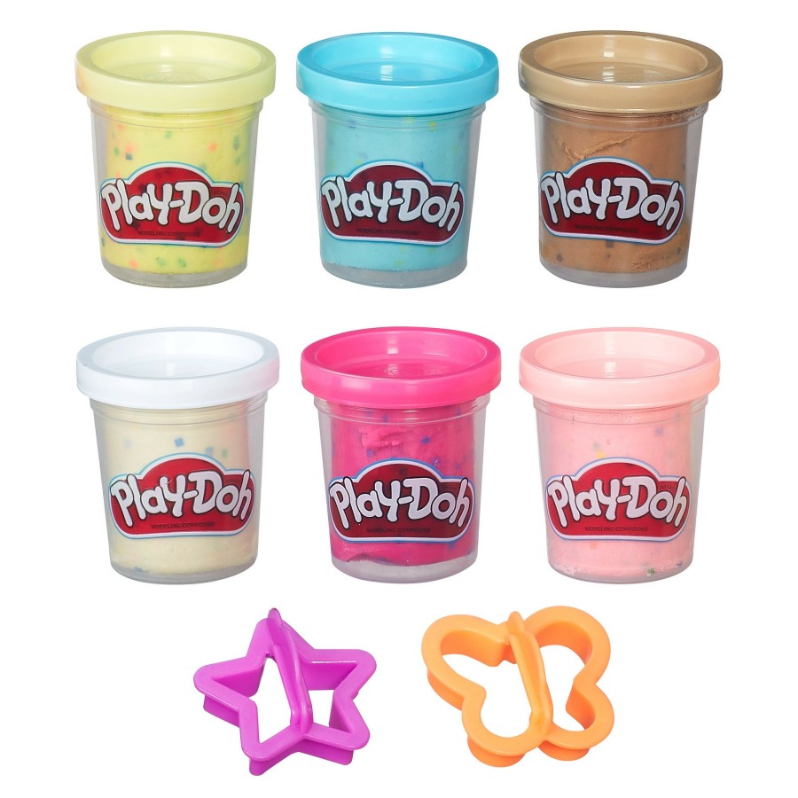 Art & Craft Toys * | Outlet Play-Doh Toys Play-Doh Confetti Compound 6-Pack