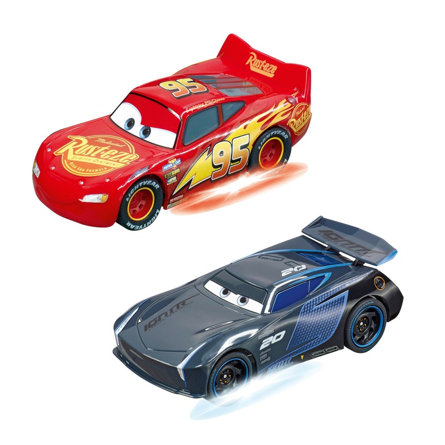 Boys Toys * | Best Reviews Of Carrera Toys Carrera Go Disney Pixar Cars Neon Nights Slot Car Set